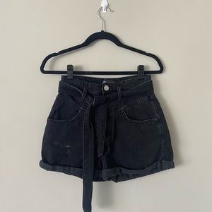 Zara High waisted Jean Shorts